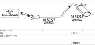 Система выпуска ОГ MTS купить