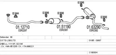 Система выпуска ОГ MTS купить