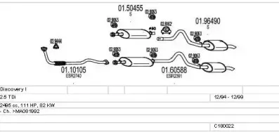 Система выпуска ОГ MTS купить