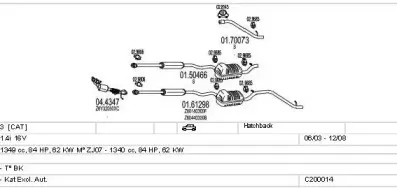 Система выпуска ОГ MTS купить