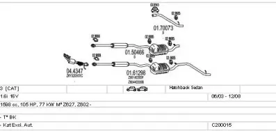 Система выпуска ОГ MTS купить