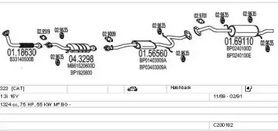 Система выпуска ОГ MTS купить