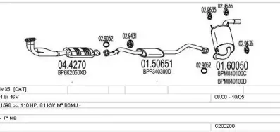 Система выпуска ОГ MTS купить