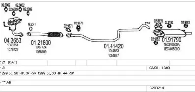 Система выпуска ОГ MTS купить