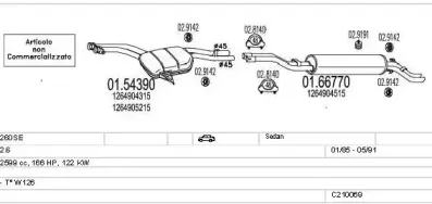 Система выпуска ОГ MTS купить