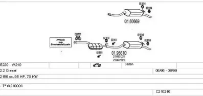 Система выпуска ОГ MTS купить