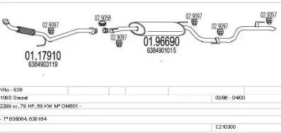 Система выпуска ОГ MTS купить