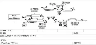 Система выпуска ОГ MTS купить