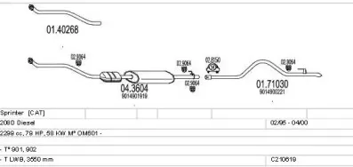 Система выпуска ОГ MTS купить