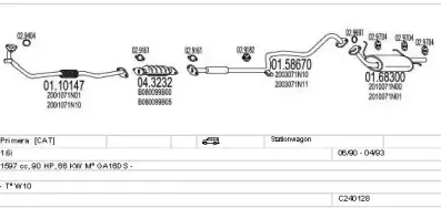 Система выпуска ОГ MTS купить