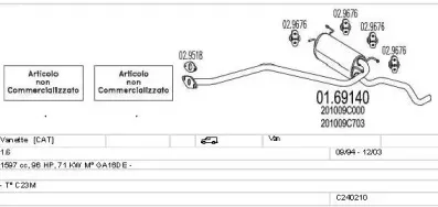 Система выпуска ОГ MTS купить