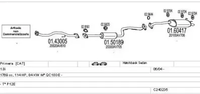 Система выпуска ОГ MTS купить