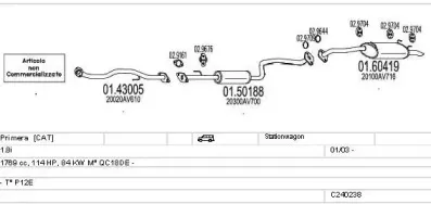 Система выпуска ОГ MTS купить