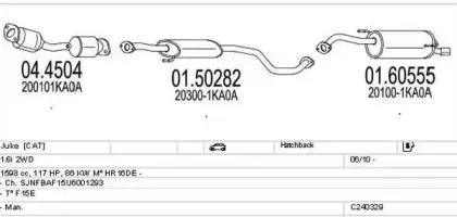 Система выпуска ОГ MTS купить
