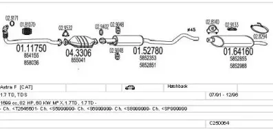 Система выпуска ОГ MTS купить