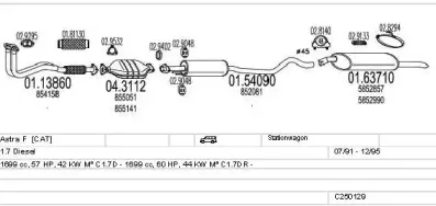 Система выпуска ОГ MTS купить