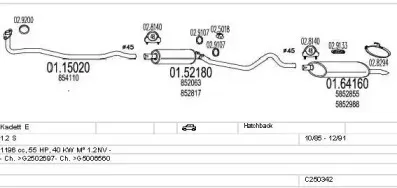 Система выпуска ОГ MTS купить