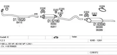 Система выпуска ОГ MTS купить