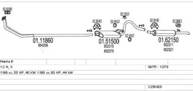Система выпуска ОГ MTS купить