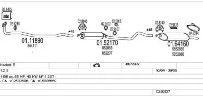 Система выпуска ОГ MTS купить