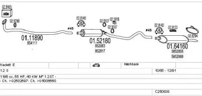 Система выпуска ОГ MTS купить
