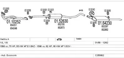 Система выпуска ОГ MTS купить