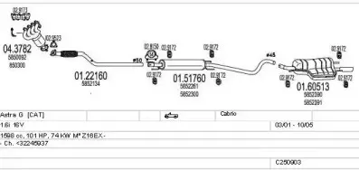 Система выпуска ОГ MTS купить