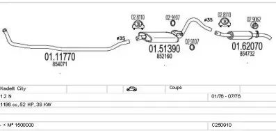 Система выпуска ОГ MTS купить