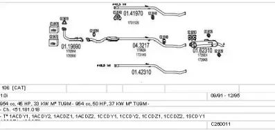 Система выпуска ОГ MTS купить