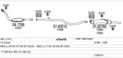 Система выпуска ОГ MTS купить