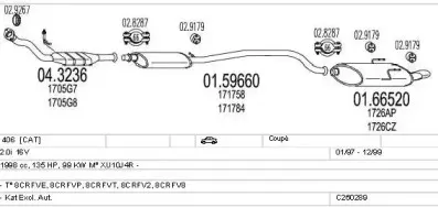 Система выпуска ОГ MTS купить