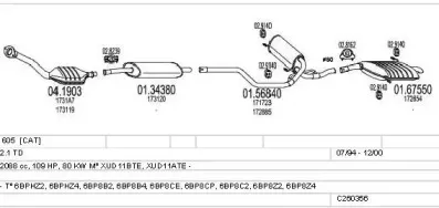 Система выпуска ОГ MTS купить