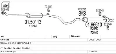 Система выпуска ОГ MTS купить