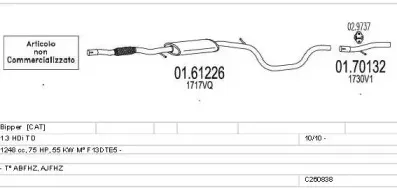 Система выпуска ОГ MTS купить
