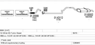 Система выпуска ОГ MTS купить
