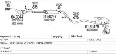 Система выпуска ОГ MTS купить