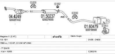 Система выпуска ОГ MTS купить