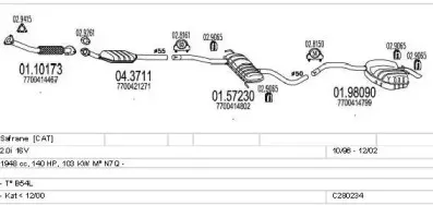 Система выпуска ОГ MTS купить