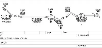 Система выпуска ОГ MTS купить