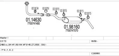 Система выпуска ОГ MTS купить