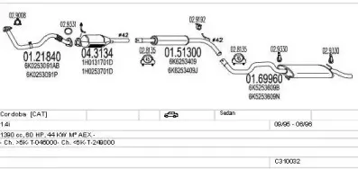 Система выпуска ОГ MTS купить
