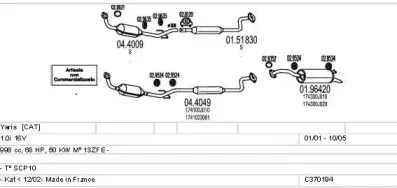 Система выпуска ОГ MTS купить
