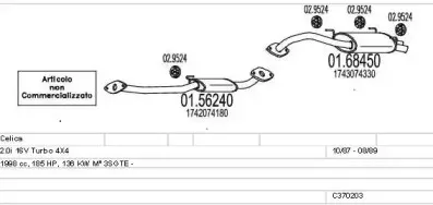 Система выпуска ОГ MTS купить