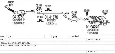 Система выпуска ОГ MTS купить