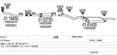 Система выпуска ОГ MTS купить