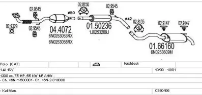Система выпуска ОГ MTS купить