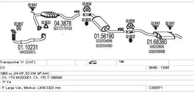 Система выпуска ОГ MTS купить