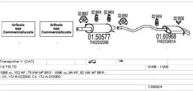 Система выпуска ОГ MTS купить