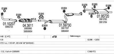 Система выпуска ОГ MTS купить