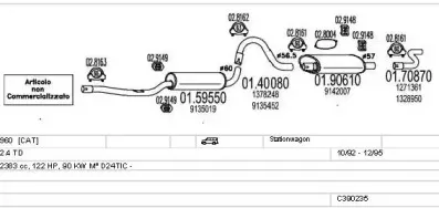 Система выпуска ОГ MTS купить